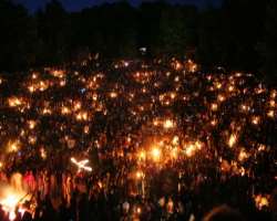 It was commonplace for Walpurgis Night where fire-dancers and jugglers were featured to steal the show. Until the broke of forest fire in the year 201